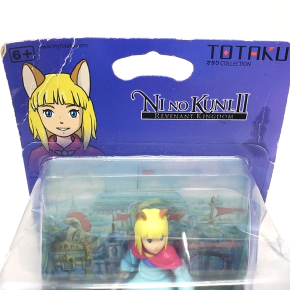 TOTAKU COLLECTION NI NO KUNI II EVAN VINYL FIGURE #9 EXCLUSIVE NEW FIRST EDITION - Picture 2 of 11